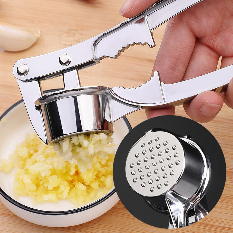 XL Zinc Alloy Manual Garlic Press