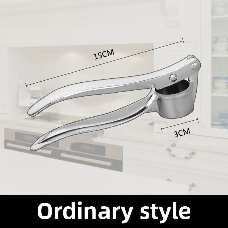 XL Zinc Alloy Manual Garlic Press
